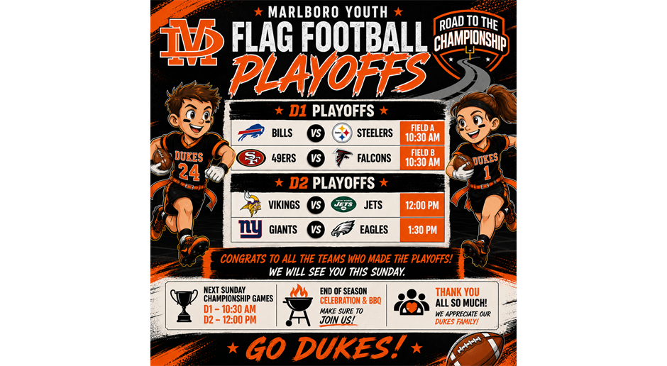 Week 1 Playoff Schedule